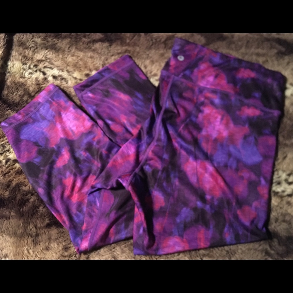 Active Life Work-Out Pants Exercise Bottoms Size XXL Purple & Hot Pink!